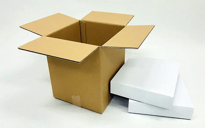 取り出しやすい梱包箱